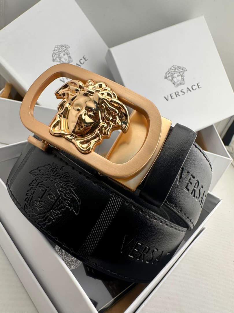 VERSACE PACKET BLACK BELT - Image 4